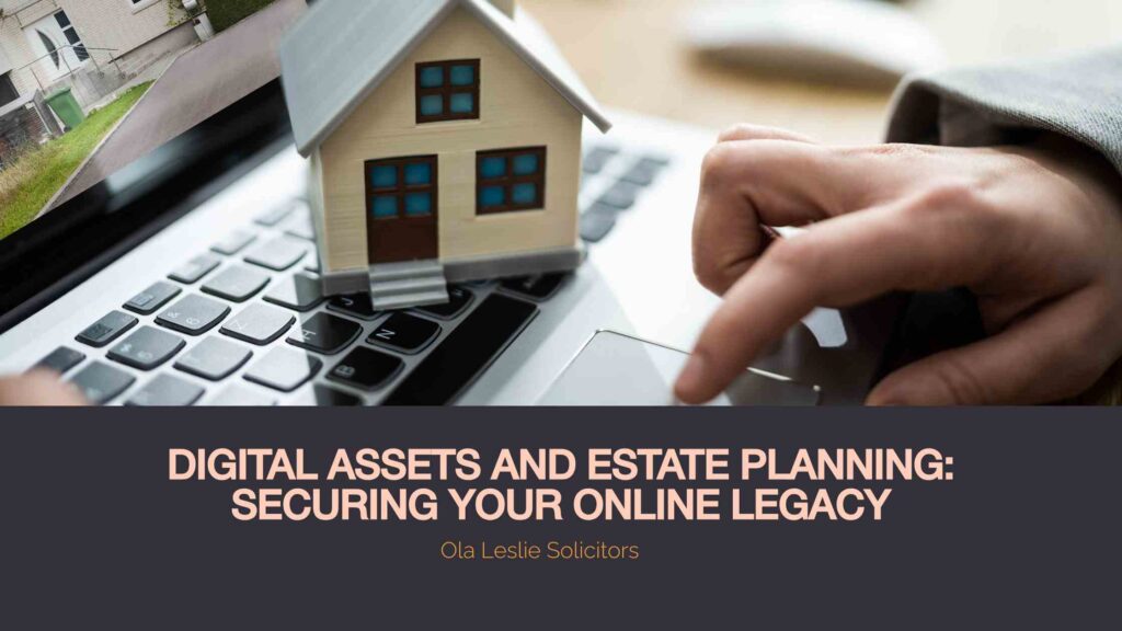 Who can access digital assets after death - laptops showing digital inheritance and family access rights