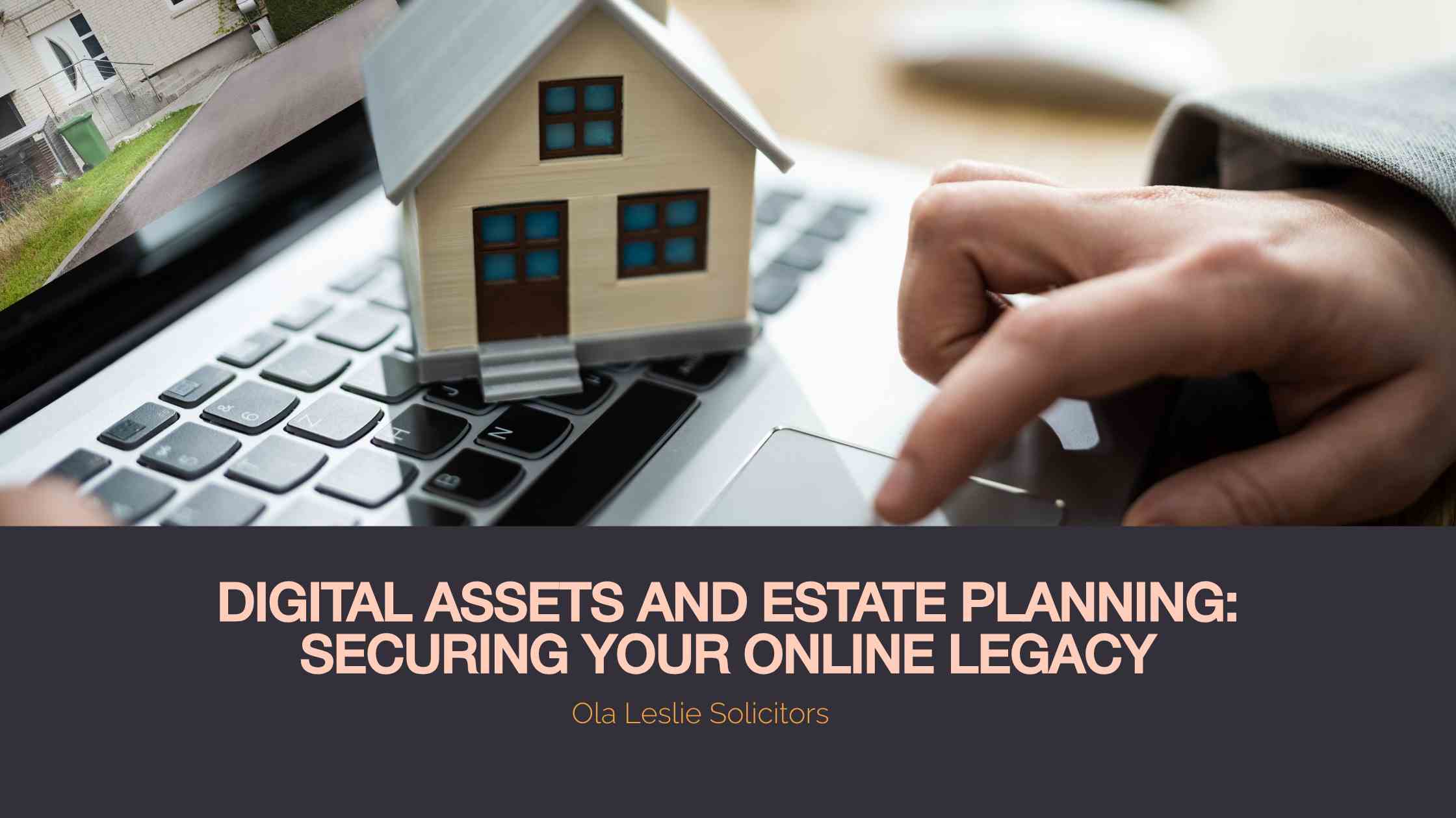 Who can access digital assets after death - laptops showing digital inheritance and family access rights